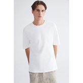 Tena Erkek Ekru Bisiklet Yaka Modal Basic Tişört - 2XL