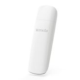Tenda U18 WiFi 6 WLAN Stick WLAN USB Adaptörü (AX1800 Çift Bant 5 GHz:1201 Mbit/s +2,4 GHz: 574 Mbit/s) WPA3, USB 3.0, MU-MIMO, LED, Windows 10/11 destekler, PC/Laptop/Masaüstü için, Beyaz