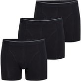 Tender Cotton 3'lü Siyah Boxer 9673 - 967