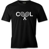 Tenis - Cool Siyah Erkek Tshirt - M