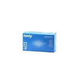 Tenty 403 Medium (M) Pudrasız Mavi Nitril Eldiven - 100 Adet
