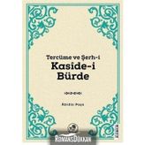 Tercüme ve Şerh-i Kaside-i Bürde - Abidin Paşa