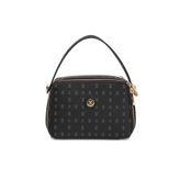 TERGAN Print Kadın Çapraz Askılı Çanta, Monogram Desen