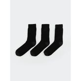 Termal Erkek Soket Çorap 3'lü (W5) - 42 - Black