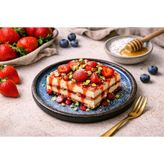 Terra El Yapımı 6'lı Pasta Servis Tabağı