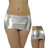 Terry Pau T060915 Yırtmaçlı Mini Etek