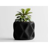 Tervielle Dekoratif Saksı - Beyaz Modern Modern Bitki Saksısı 13,5 cm - 160x165x135mm