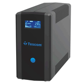 Tescom LEO+ 1200VA 1F/1F 2x7Ah LCD Line 5/10 dk UPS