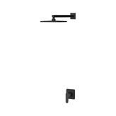 Teska Misis Ank. Duş Seti Kare-Siyah