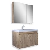 Teta Home Tokyo 65 cm Atlantik Çam MDF Banyo Dolabı Seti