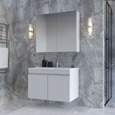 Teta Home Tokyo 65 cm MDF Beyaz Banyo Dolabı Seti