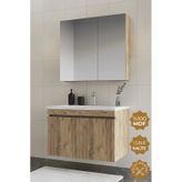 Teta Home Tokyo 80 Cm Mdf Banyo Dolabı Seti Atlantik Çam Atlantik Çam