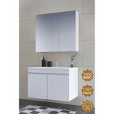 Teta Home Tokyo 80 Cm Mdf Banyo Dolabı Seti Beyaz Beyaz
