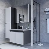 Teta Home Tokyo 80 cm Mdf Banyo Dolabı Seti + Boy Dolabı