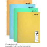 Text Pastel Defter A4 60 Yaprak Çizgili 1 Adet