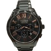 TF-03219SS Tıger Çelik Erkek Saati - Altın