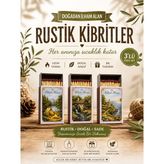 The Kibrit House 3’lü Rustik Doğa Temalı Mum Yanı Konsept Kibritler