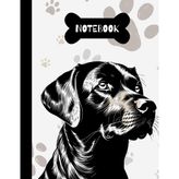 The Loyal Labrador: A Black Labrador Notebook