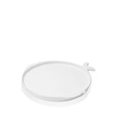 The Mia Artigiano Fish Seramik Yemek Tabağı 27 Cm - Beyaz