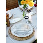 The Mia Daily Tunes Yemek Tabağı - 6lı Set 20 Cm