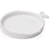 The Mia Fish Servis Tabağı 16 cm - Beyaz