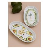 The Mia Italian Summer Oval Servis Tabağı 2li 29 cm