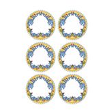 The Mia Limoncello 26 cm 6'lı Servis Tabağı Set