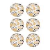 The Mia Limoncello Yemek Tabağı 6Lı Set 20Cm Lmn019
