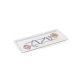The Mia Luv Dikdörtgen Servis Tabağı 35X16 Cm