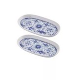 The Mia Odore Di Limone Oval Servis Tabağı 2Li Set 29 Cm
