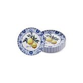The Mia Odore Di Limone Pasta Tabağı 6lı Set 19 Cm Odl0001 Çok Renkli