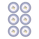 The Mia Odore Di Limone Yemek Tabağı 6Lı Set 20 Cm
