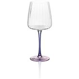 The Mia Pembe Mavi Kadeh 500ML - Şeffaf