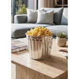 The Mia Popcorn ve Cips Kasesi Krom
