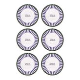 The Mia Provence Yemek Tabağı 6Lı Set 20 Cm