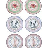 The Mia Spring Pasta Tabağı 6Lı Set 19 Cm Spr0002