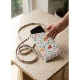 The Mia Telefon Çantası Flower 21 cm - Çok Renkli