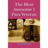 The Most Awesome 1 Para Veteran: NOTEBOOK Parachute Regiment british army notebook