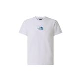 THE NORTH FACE Liquid Logo Genç Tişört XXL, 2XL, NF0A8G1WFN41TNF.FN41XXL, Beyaz, Unisex Çocuk