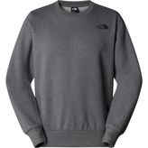 The North Face M Simple Dome Regular Crew Erkek Sweatshirt - Gri