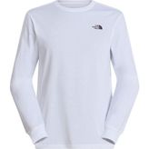 The North Face NF0A8EU3FN41 M Evolutıon Sımple Dome Regular Long Sle Beyaz Erkek Tişört
