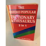The Oxford Popular Dictionary & Thesaurus