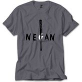 The Walking Dead Negan Gri Tişört - S