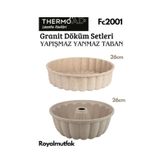 Thermoad 2'li Vizon Set Tart Kalıbı-kek Kalıbı Vizon