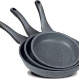 ThermoAD 3lü Gri Tava Seti 20 Cm 24 Cm 28 Cm Gri