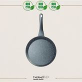 Thermoad Alüminyum Döküm Granit Krep Tavası / Gri THERMOAD.043