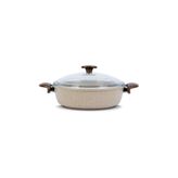 ThermoAD Granit Basık Tencere 22 Cm