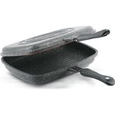 Thermoad Ikili Balık Tava 34 cm Gri