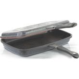 Thermoad Ikili Balık Tava 34CM -Açık Gri