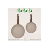 Thermoad Tava Seti Midas Serisi 2 Parça Vizon 20cm-26cm